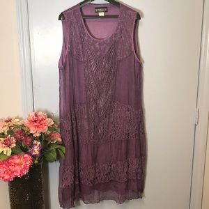 Nwot Victorian style delicate dress